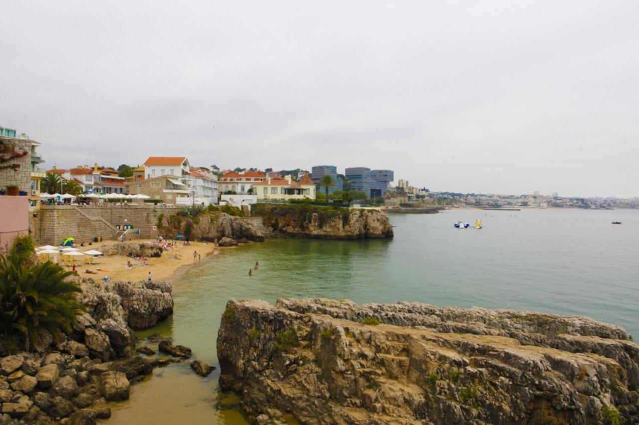 Wondrous Terrace Apartment In Cascais Center Kültér fotó